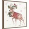 Signs of the Season V Full Deer by Anne Tavoletti Framed Canvas Wall Art